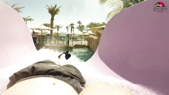 Unseen Secrets: Exploring Dubai's Aquaventure Water Park, All Waterslides + Lazy River №3 #7