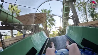 Unseen Secrets: Exploring Dubai's Aquaventure Water Park, All Waterslides + Lazy River №3 #8