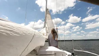 Dose of Vitamin B -Beaufort, Beaches & Boating- Crystal Coast of NC ep6 Sailing and Fun #8