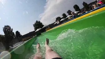 DARE TO TRY? KAMIKAZE Water Slide at Aquapark Nessebar in Bulgaria, near Sunny Beach №2 #10