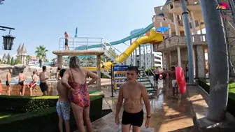 DARE TO TRY? KAMIKAZE Water Slide at Aquapark Nessebar in Bulgaria, near Sunny Beach №2 #2