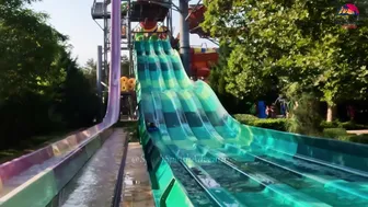 Unseen Secrets: Exploring Albena's Aquamania Water Park in Bulgaria, All Waterslides №8 #7