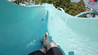 ♥️♥️DARE TO TRY?! Spiral Water Slide at Europe's BIGGEST Water Park - Aquapark Nessebar in Bulgaria №3 #4