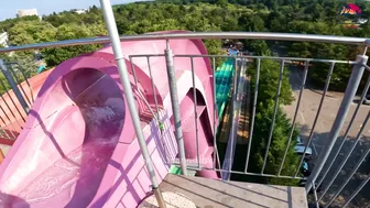 Unseen Secrets: Exploring Albena's Aquamania Water Park, All Waterslides №8 #4