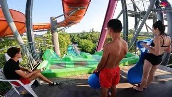 Unseen Secrets: Exploring Albena's Aquamania Water Park, All Waterslides №8 #6