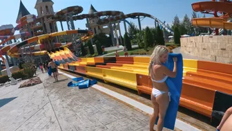 Unseen Secrets: Exploring Europe's Aquaparadise Water Park In Nessebar, Bulgaria. All Waterslides №30 #1