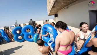 Water Slides at The LARGEST Water Park in EUROPE Aquapark Nessebar, Bulgaria #4