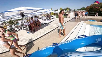 Water Slides at The LARGEST Water Park in EUROPE Aquapark Nessebar, Bulgaria #6