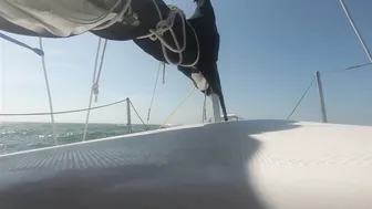 Hors'in around on the Crystal Coast ep 4 Sailing and Fun #5