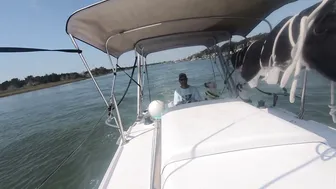 Hors'in around on the Crystal Coast ep 4 Sailing and Fun #9