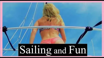 Bimini Down - Bottoms Up! Sailing, sandbar chill'in and swimming with SHARKS! (Sailing and Fun) #1