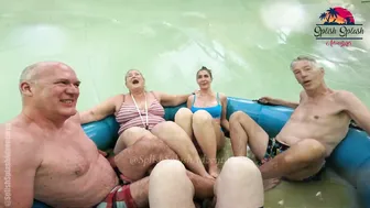 Family AQUAconda Water Slide at Aquaventure Water Park in Dubai #10