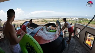 KING COBRA Water Slide at Aquapark Nessebar, Bulgaria | THE BIGGEST Water Park in Europe #2