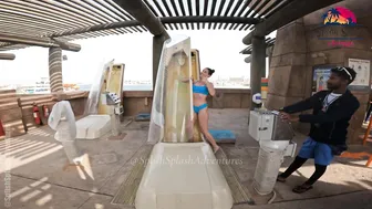 TRAPDOOR Water Slide at Aquaventure Atlantis Water Park in Dubai #2