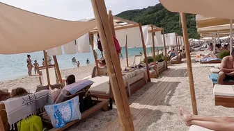 GREECE 4K Beach Bikini♥️♥️Parga, Greek Paradise | Walking with Bikini Beach Walk 4K60 #3