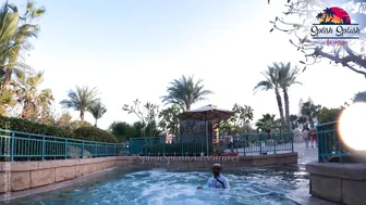 ♥️♥️ Would YOU TRY This Water Slide at BIGGEST Water Park Aquaventure in Dubai? Shark Attack Waterslide №2 #10