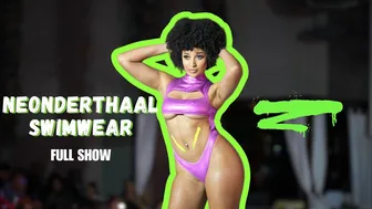 NEONDERTHAAL SWIMWEAR Full Show In Slow Motion / Art Basel Miami / Powered By Fusion Fashion Events #1