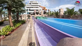 ♥️♥️ Would YOU TRY This Water Slide at BIGGEST Water Park Aquaventure in Dubai? №6 #10