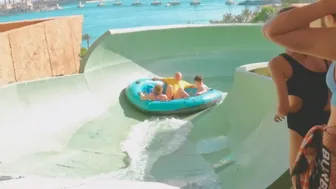 Would You Try This Family Waterslide? At Atlantis Aquaventure Water Park in Dubai #1