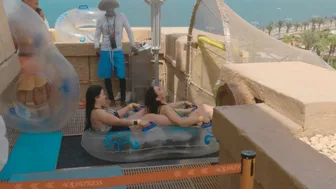 Surge Water Slide at Aquaventure Water Park in Dubai