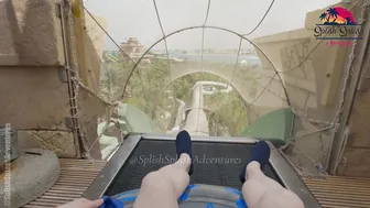 Surge Water Slide at Aquaventure Water Park in Dubai #7