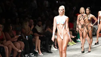 Qimmah Russo, Ellie Rayne & More / BTP Nude Body Art / Miami Swim Week 2023 / Part 1 #6