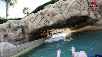 The Stinger Water Slide in World LARGEST Water Park Dubai's Aquaventure #4