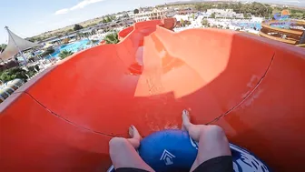 ALL Water Slides at EUROPE'S LARGEST Water Park - Aqua Paradise, Bulgaria #8