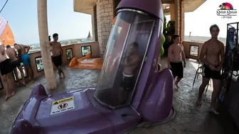 DARE TO TRY? Kamikaze Water Slide at Aquapark Nessebar in Bulgaria, near Sunny Beach №2 #2