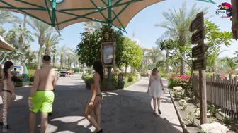 Inside World's BIGGEST Water Park - All Waterslides + Walking Tour at Aquaventure Water Park, Dubai #8