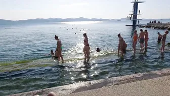 BEACH BIKINI 4K | Zadar, The Best Beach in CROATIA, Walking with Bikini Beach Walk 4K60 #7