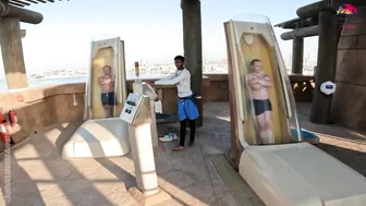 Trapdoor Water Slide at Atlantis Aquaventure Water Park in Dubai #2