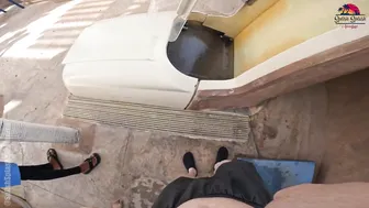 Trapdoor Water Slide at Atlantis Aquaventure Water Park in Dubai #4