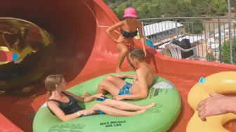 Unforgettable Adventure: Conquer the TORNADO Water Slide at Aquapark Aquamania