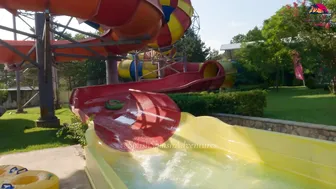 Unforgettable Adventure: Conquer the TORNADO Water Slide at Aquapark Aquamania #10