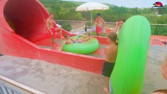 Unforgettable Adventure: Conquer the TORNADO Water Slide at Aquapark Aquamania #2