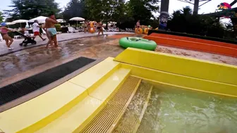 Unforgettable Adventure: Conquer the TORNADO Water Slide at Aquapark Aquamania #9