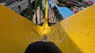 DARE TO TRY? KAMIKAZE Water Slide at Aquapark Nessebar in Bulgaria, near Sunny Beach №3 #10