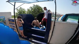 DARE TO TRY? BLACK HOLE Water Slide at Aquapark Nessebar in Bulgaria #2