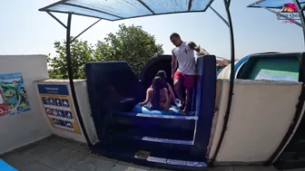 DARE TO TRY? BLACK HOLE Water Slide at Aquapark Nessebar in Bulgaria #7