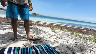 ♥️♥️⛵️ Sailing from a Beautiful Beach thru a herd of Turtles -Florida coast #4