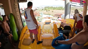 Dragero Water Slide at Aquapark Nessebar, Bulgaria | THE BIGGEST Water Park in Europe #4