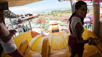 Dragero Water Slide at Aquapark Nessebar, Bulgaria | THE BIGGEST Water Park in Europe #7