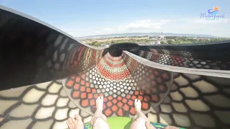 Epic Aquatic Thrills Await: Tackling Europe's Largest Water Park Slide #9