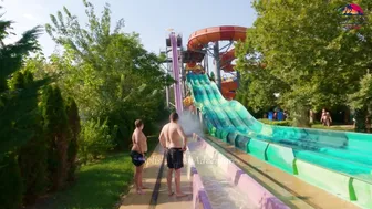 Unseen Secrets: Exploring Albena's Aquamania Water Park in Bulgaria, All Waterslides №9 #7