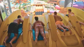 Dragero Water Slide at Aquapark Nessebar, Bulgaria | THE BIGGEST Water Park in Europe №2