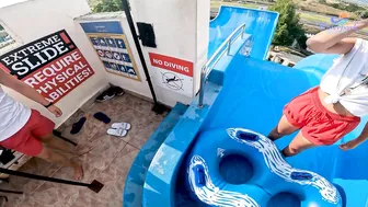 Aqua Paradise Nessebar Water Park - The most EXTREME Water Slides in Europe #4