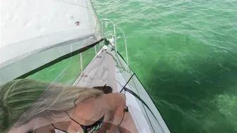 Low & Breezy = Slow & Easy but still fun! :) - Florida Keys/sailing bay #6