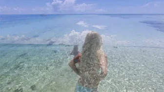 50 Shades of Blue - Most Beautiful Water ever! Florida Keys ⛵️ #3