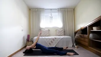 Quick Full Body Stretch for Seniors - Improve flexibility in arms, back and legs. #10